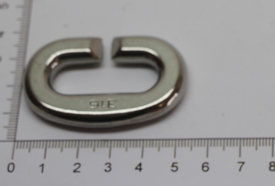 Stainless Steel C LINK 8mm image 0